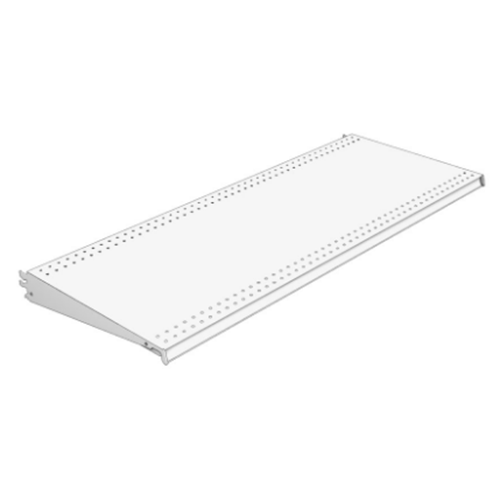 48" Lozier DL Style Shelves, White